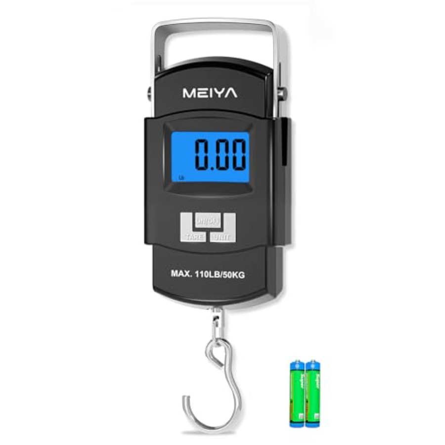 Fishing Hook - Fish Scale 110lb/50kg Digital Fishing Scale