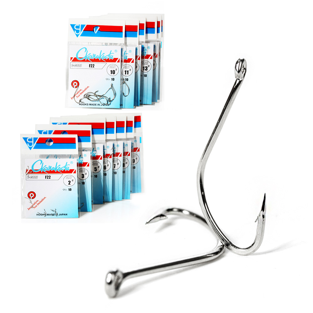 Ckamakastu F22 White Saltwater - Fishing Hook Offset ulasan dan harga