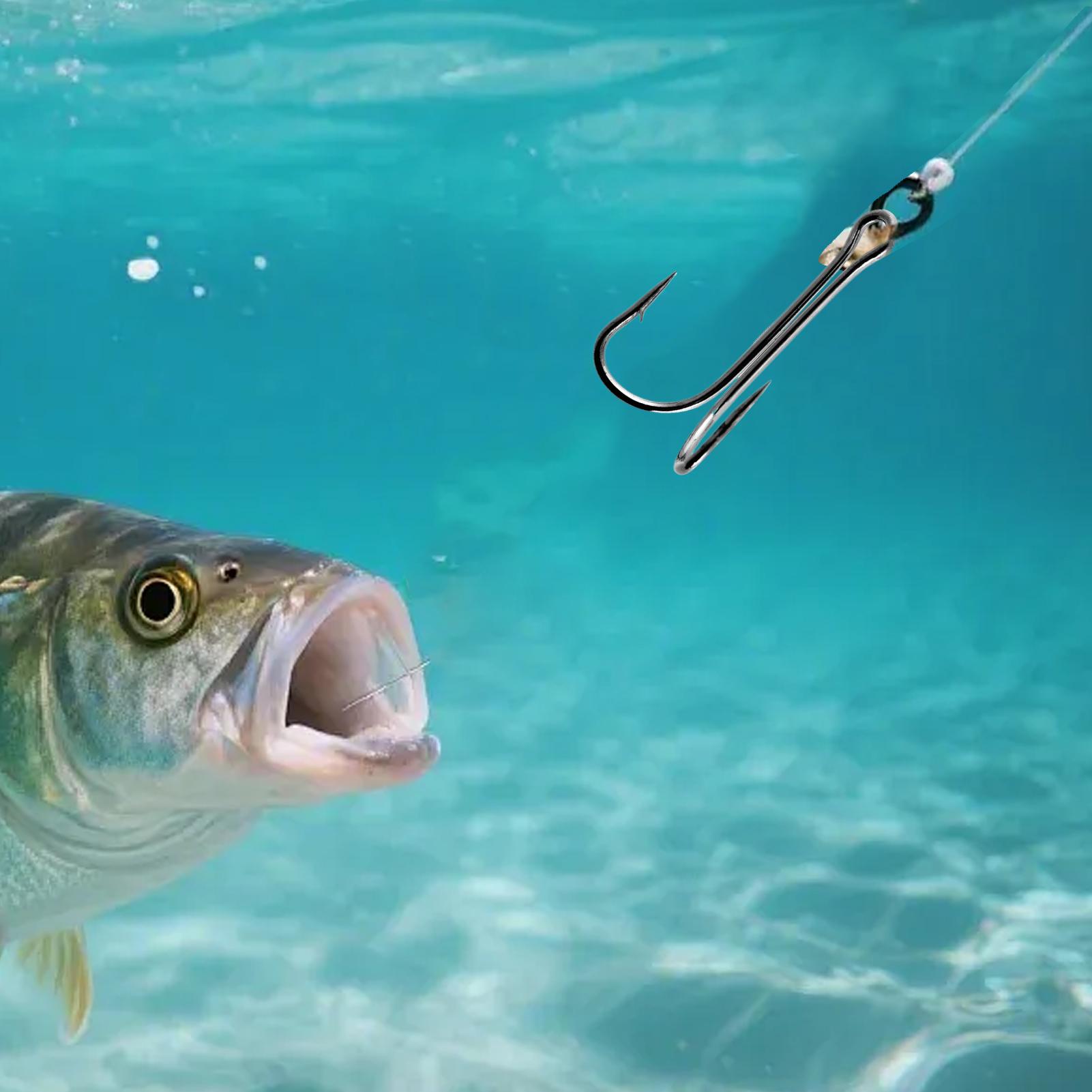 Barbed Fish Hooks 10 Pack High - Fishing Hook Treble ulasan dan harga