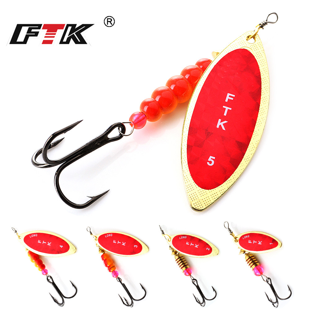 FTK Spinner Bait 4G/7G/12G/18G - Fishing Hook Treble ulasan dan harga