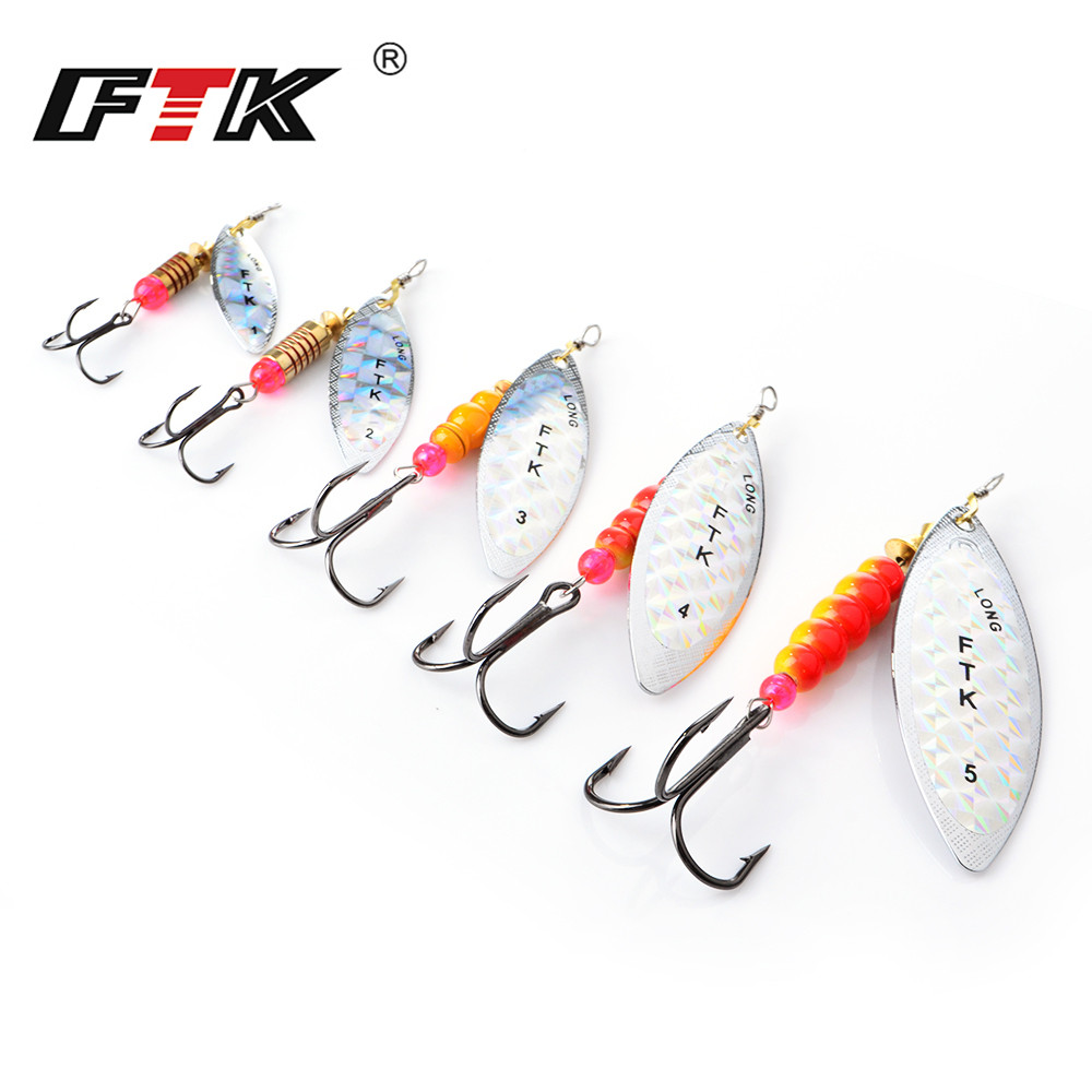 FTK Spinner Bait 4G/7G/12G/18G - Fishing Hook Treble ulasan dan harga