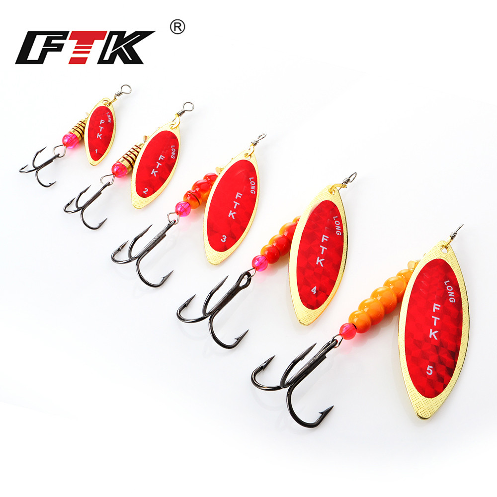 FTK Spinner Bait 4G/7G/12G/18G - Fishing Hook Treble ulasan dan harga