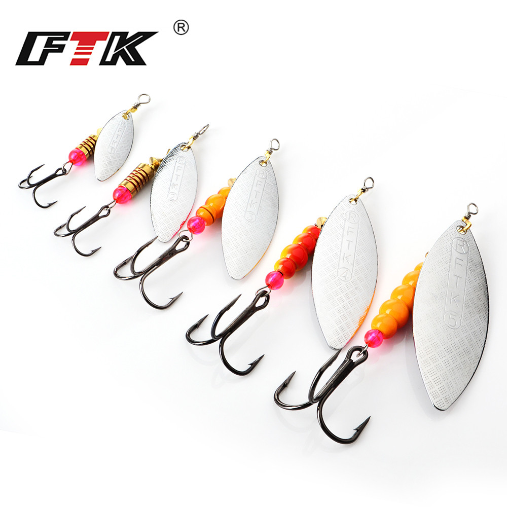 FTK Spinner Bait 4G/7G/12G/18G - Fishing Hook Treble ulasan dan harga