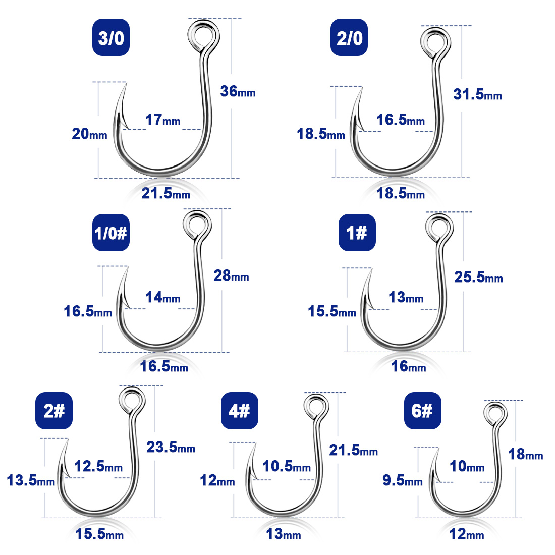 9KM Fishing Hooks 25Pcs Jig Ho - Fishing Hook Offset ulasan dan harga
