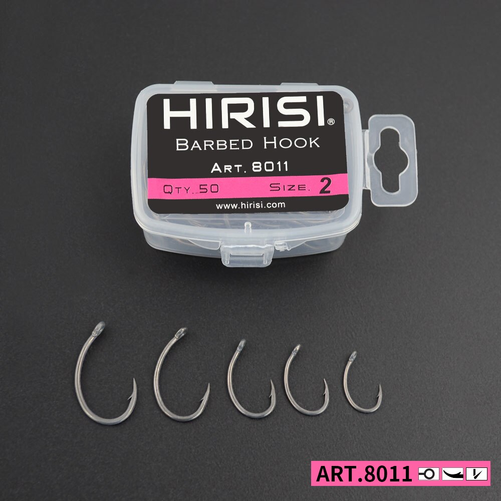 Hirisi Carp Fishing Hooks 50pc - Fishing Hook Offset ulasan dan harga