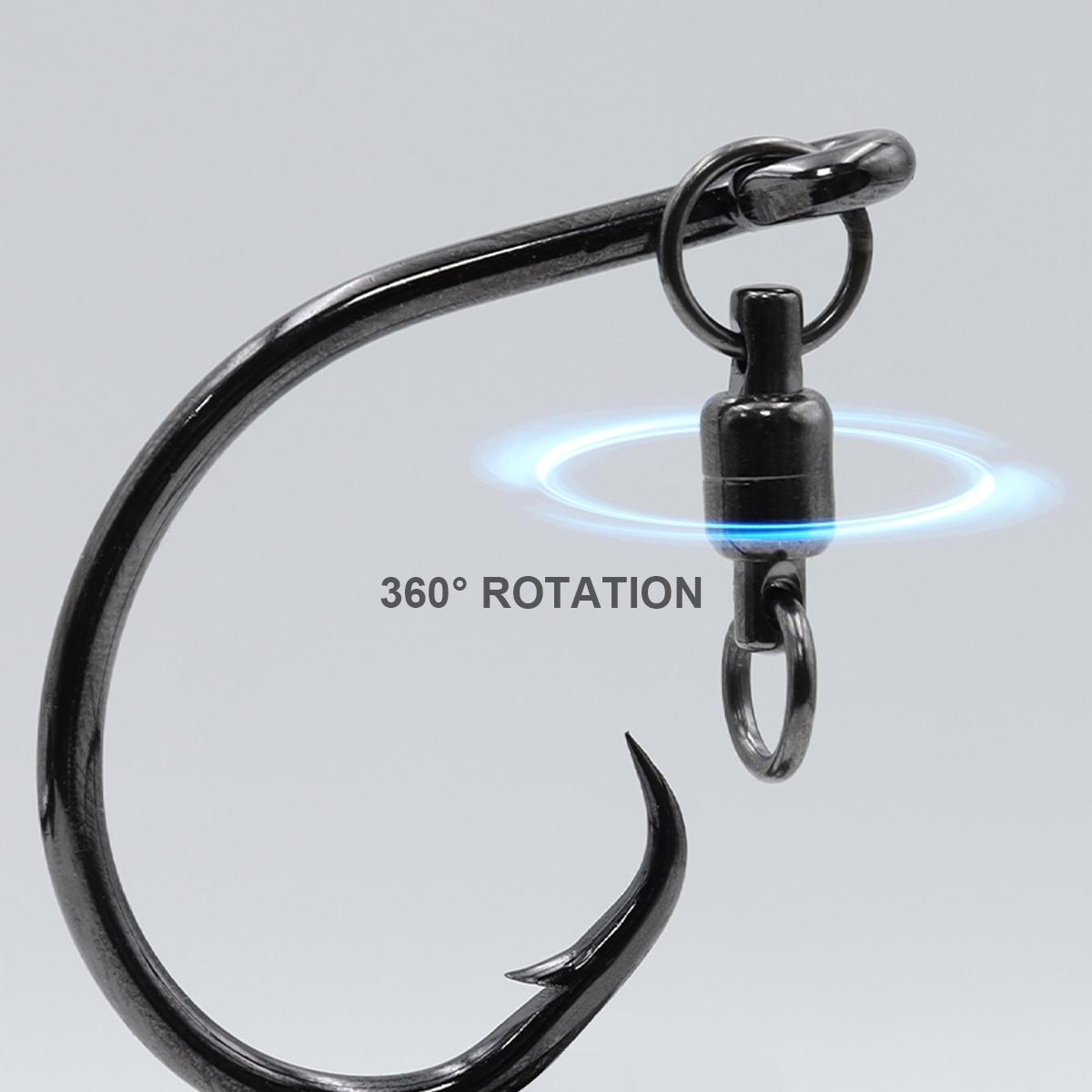ZYZHE 3/6/9pcs Circle Hooks Wi - Fishing Hook Offset ulasan dan harga